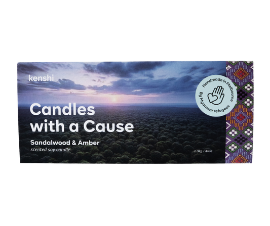 Sandalwood & Amber 1.3kg Feature Candle