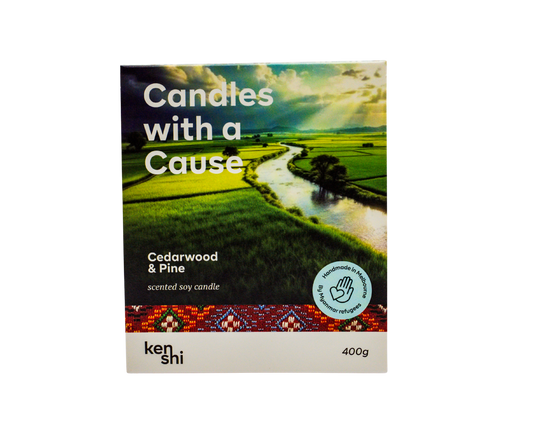 Cedarwood & Pine 400g Candle