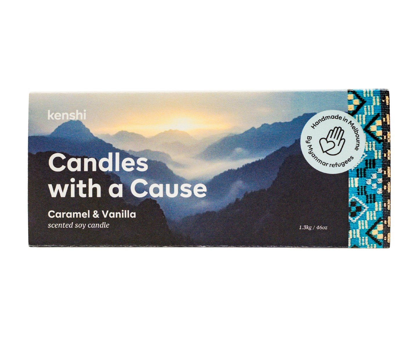 Caramel & Vanilla 1.3kg Feature Candle