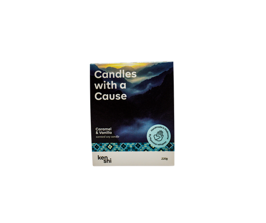 Caramel & Vanilla 220g Mid Size Candle