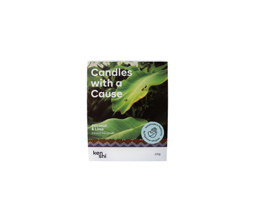 Coconut & Lime 220g Mid Size Candle