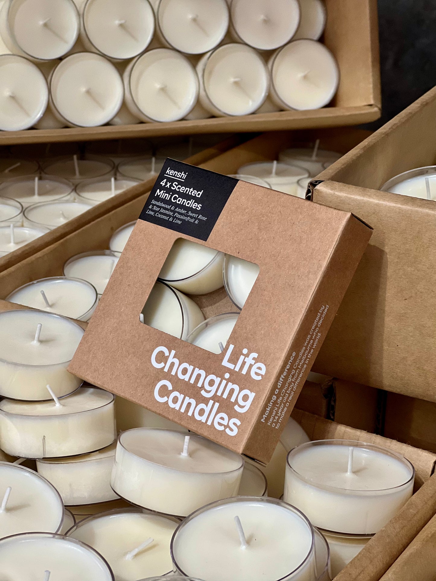Free pack of Mini Candles Promotion