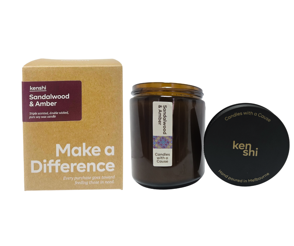 Sandalwood & Amber 220g