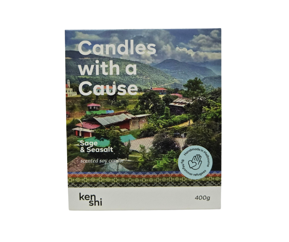 Sage & Sea Salt 400g Candle