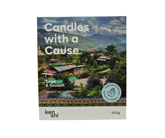 Sage & Sea Salt 400g Candle