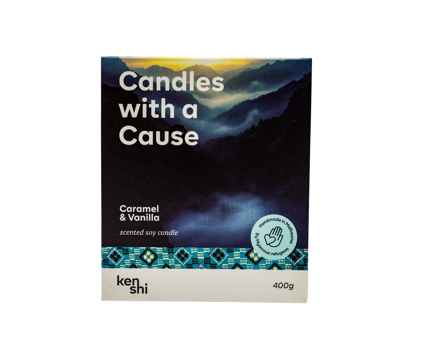 Caramel & Vanilla 400g Candle