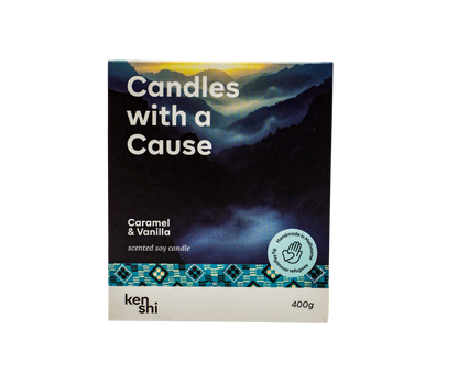 Caramel & Vanilla 400g Candle