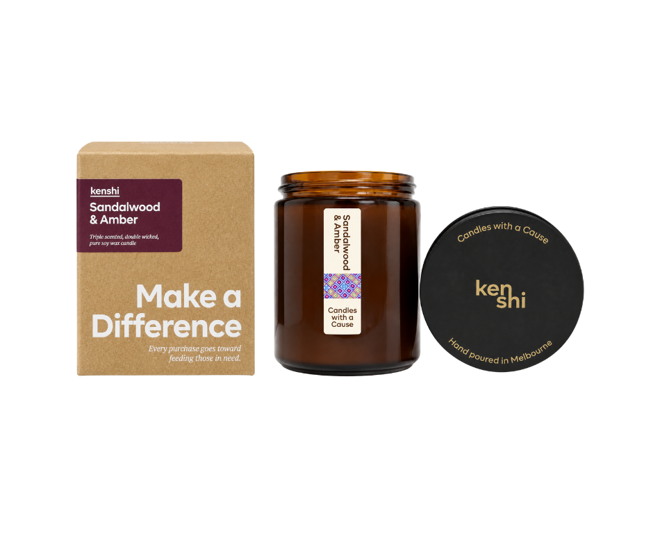 Sandalwood & Amber 220g