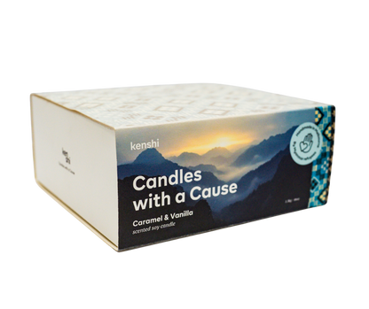 Caramel & Vanilla 1.3kg Feature Candle