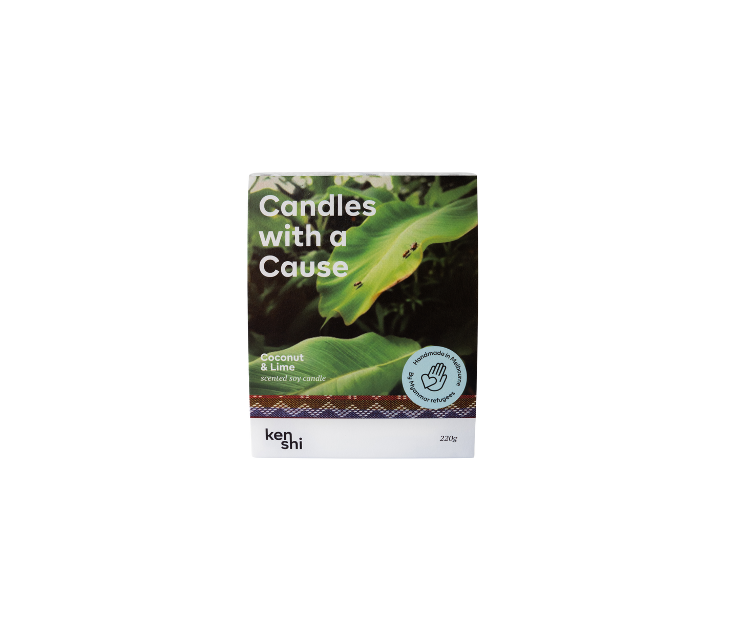 Coconut & Lime 220g Mid Size Candle