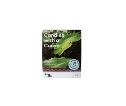 Coconut & Lime 220g Mid Size Candle