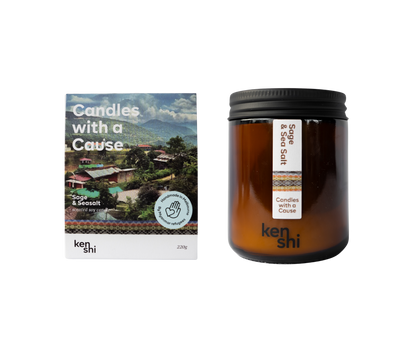 Sage & Sea Salt 220g Mid Size Candle