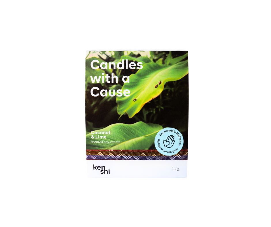 Coconut & Lime 220g Mid Size Candle