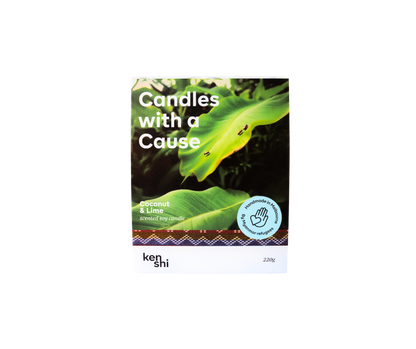 Coconut & Lime 220g Mid Size Candle