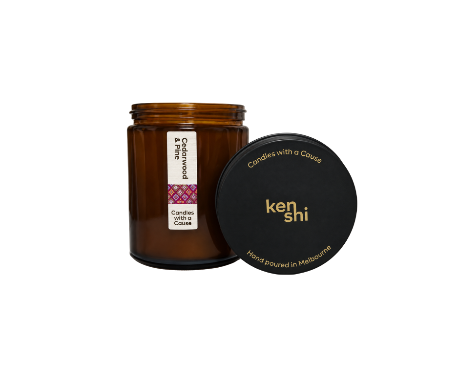Cedarwood & Pine 220g Mid Size Candle