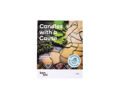 Cardamom & Tobacco 220g Mid Size Candle