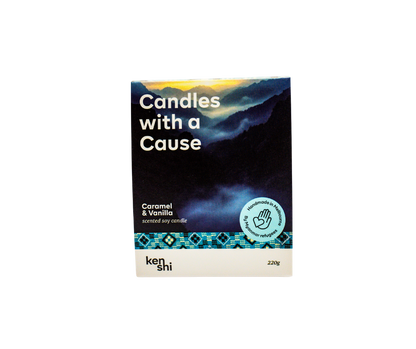 Caramel & Vanilla 220g Mid Size Candle
