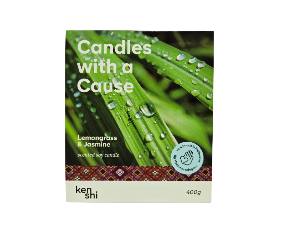 Lemongrass & Jasmine 400g Candle