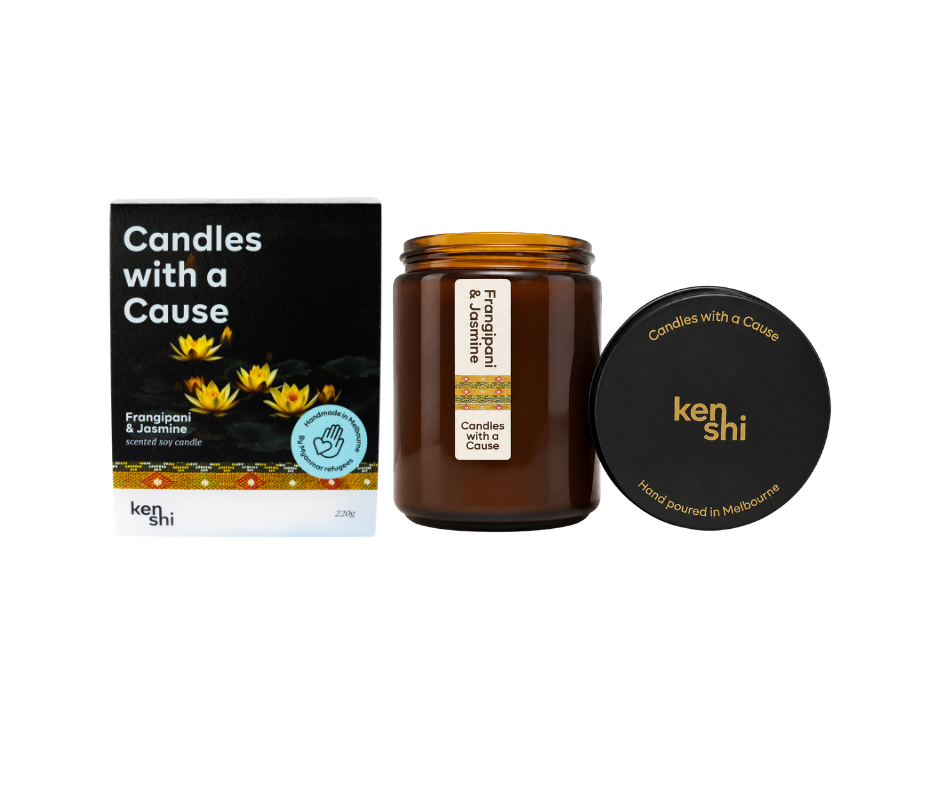 Frangipani & Jasmine 220g Mid Size Candle