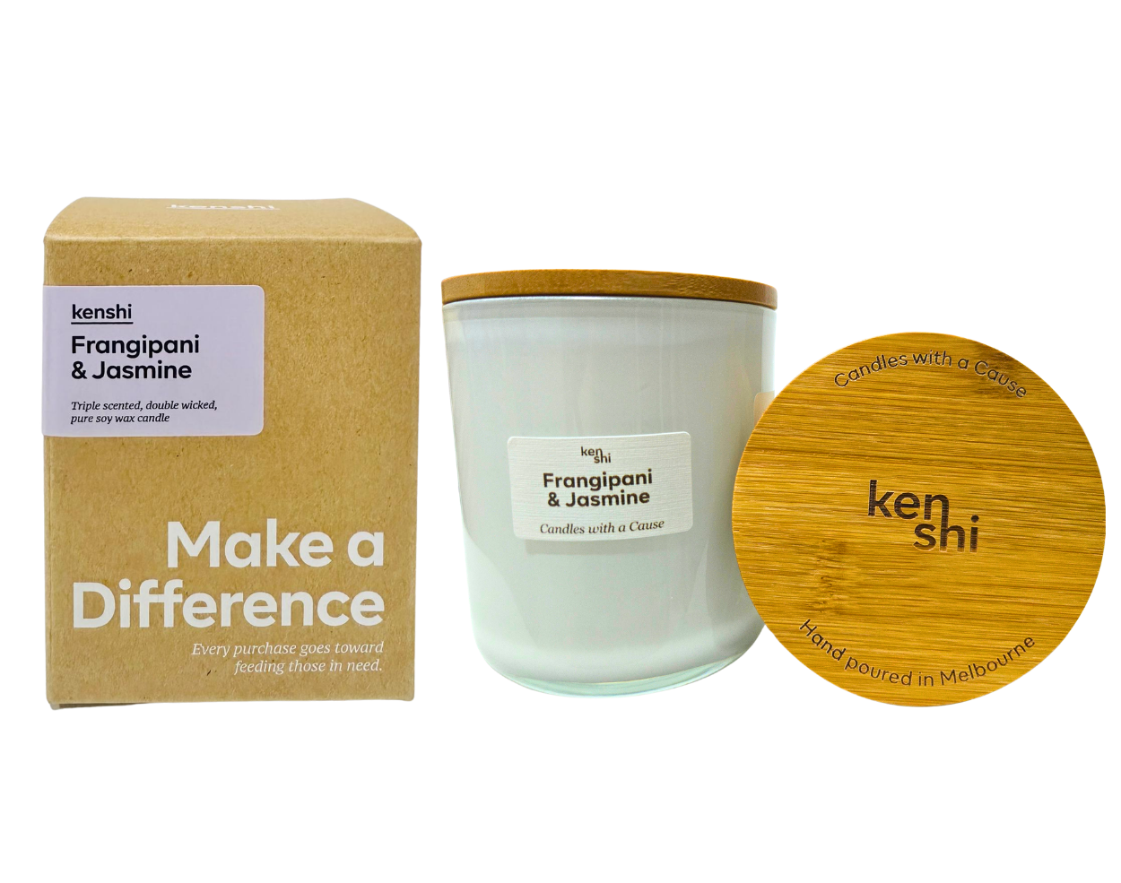 Frangipani Scented Candles Wholesale | Jasmin Candle | Kenshi