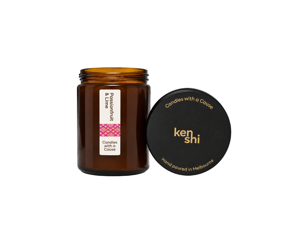 Passionfruit & Lime 220g Mid Size Candle