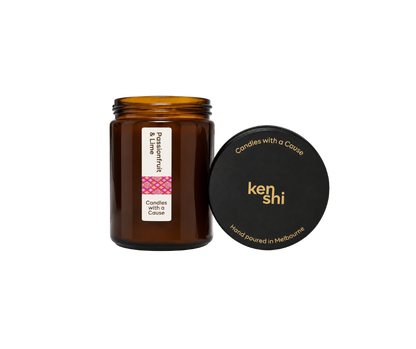 Passionfruit & Lime 220g Mid Size Candle