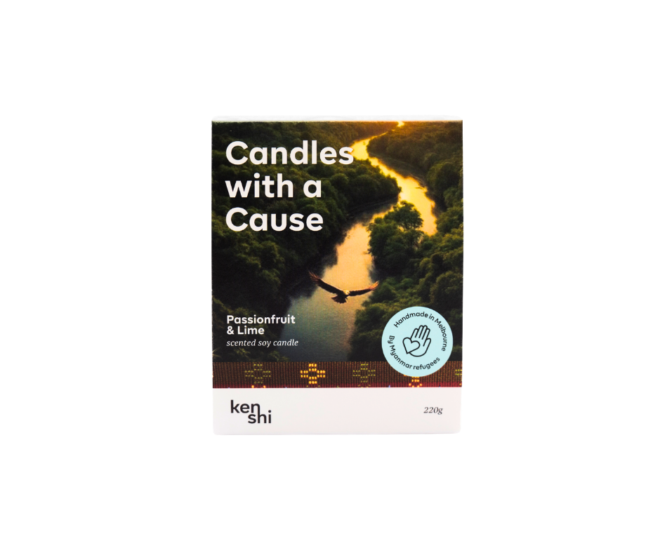 Passionfruit & Lime 220g Mid Size Candle