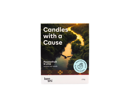Passionfruit & Lime 220g Mid Size Candle