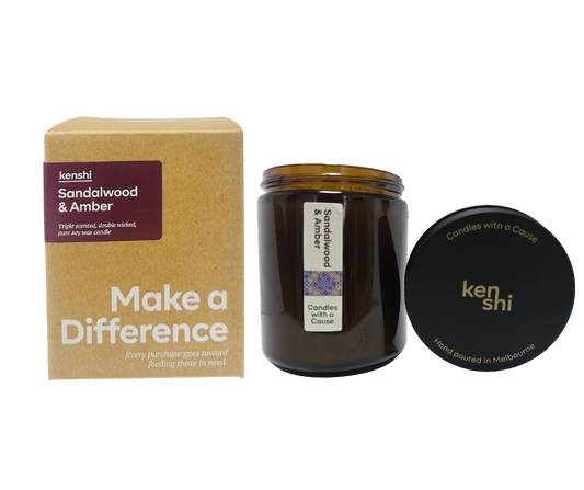 Sandalwood & Amber 220g