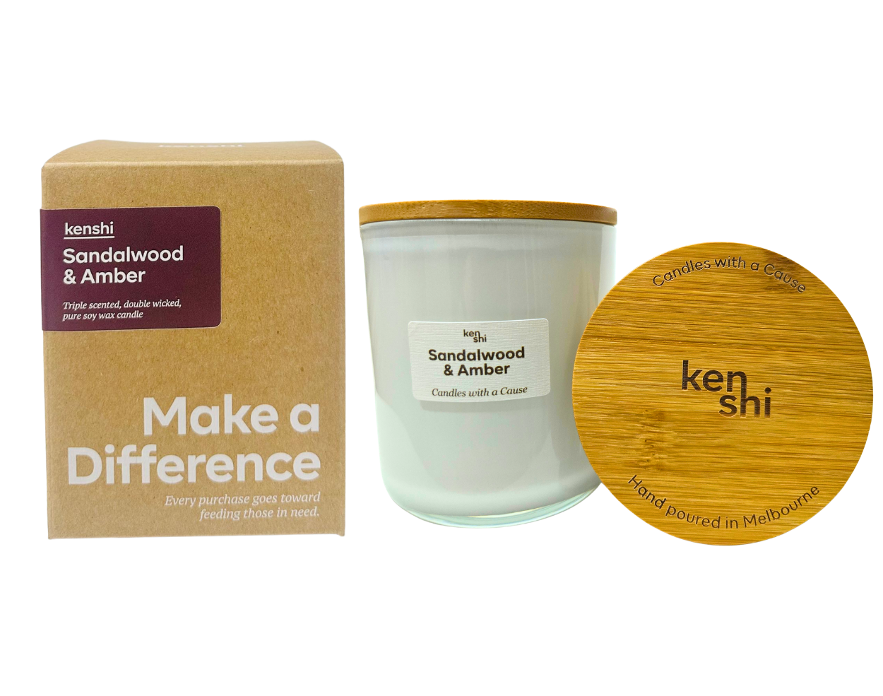 Sandalwood & Amber 400g