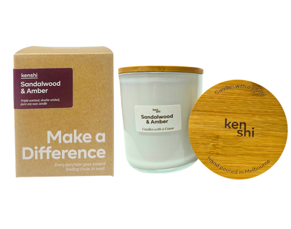 Sandalwood & Amber 400g