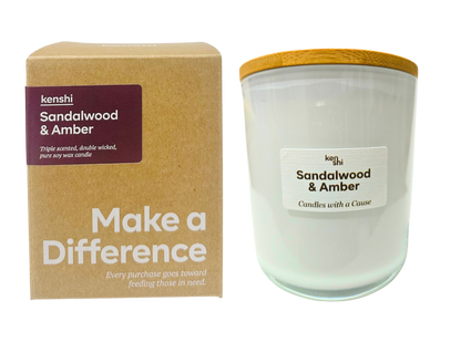 Sandalwood & Amber 400g