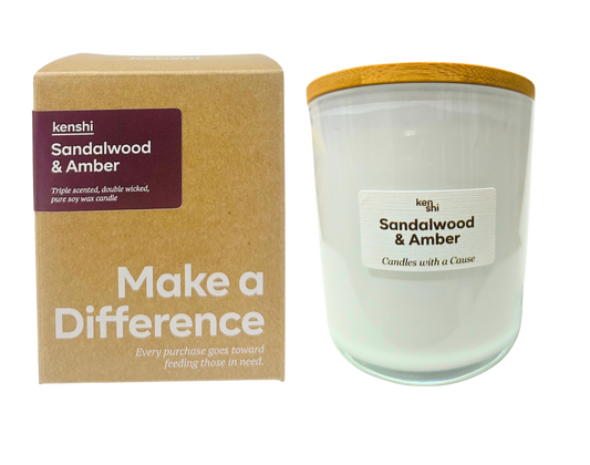 Sandalwood & Amber 400g