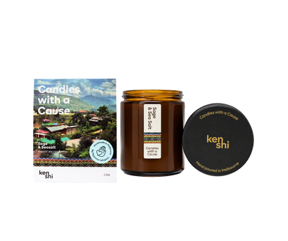 Sage & Sea Salt 220g Mid Size Candle