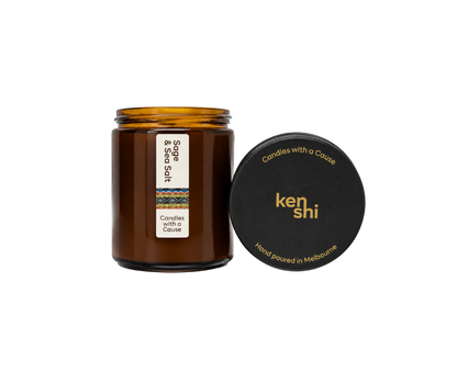 Sage & Sea Salt 220g Mid Size Candle