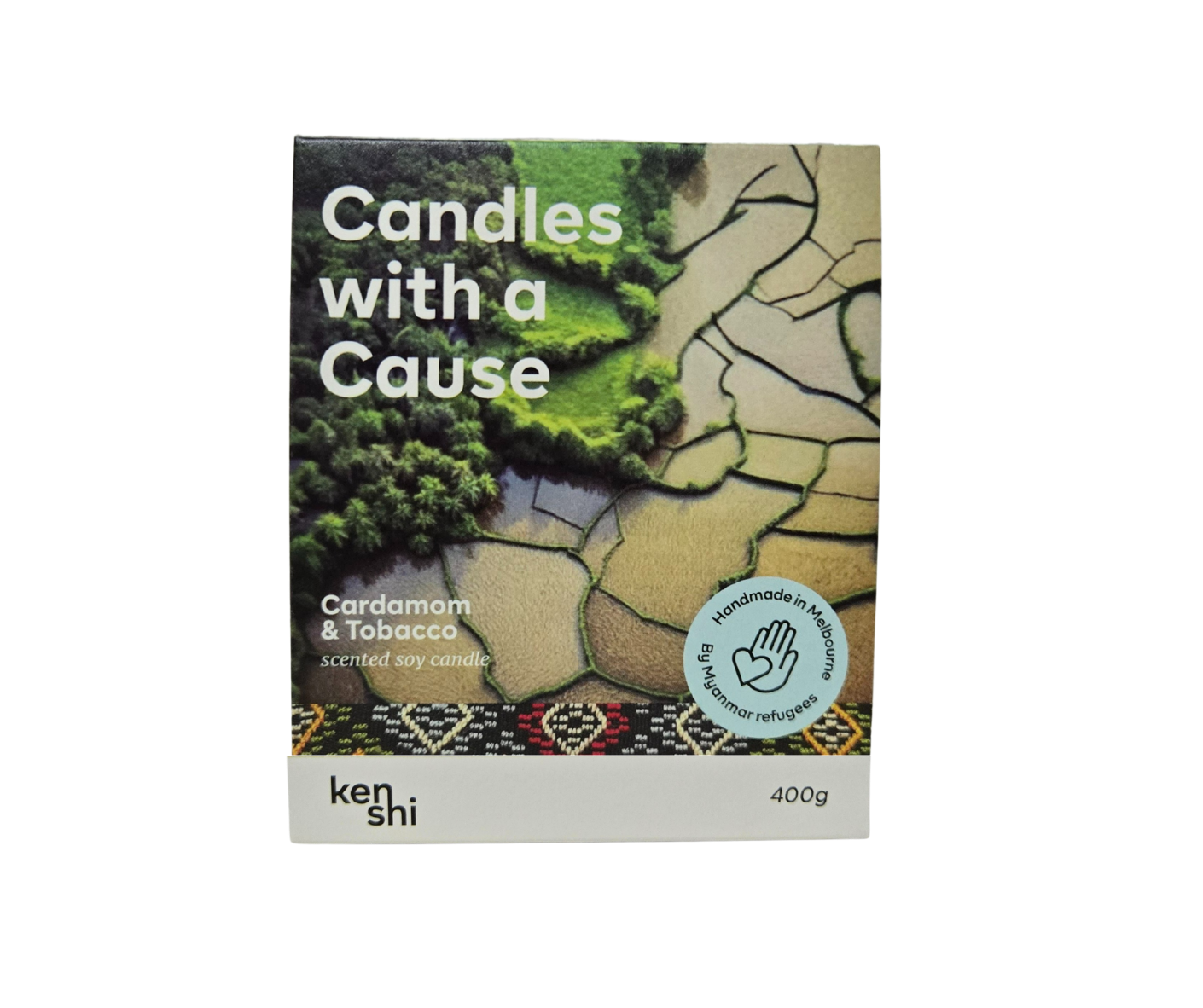 Cardamom & Tobacco 400g Candle