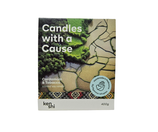 Cardamom & Tobacco 400g Candle