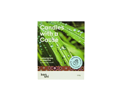 Lemongrass & Jasmine 220g Mid Size Candle