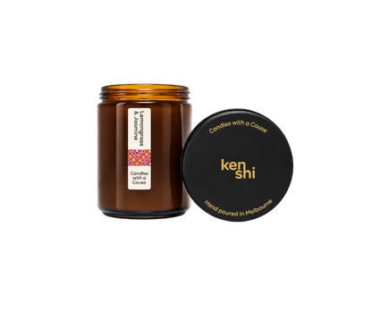 Lemongrass & Jasmine 220g Mid Size Candle
